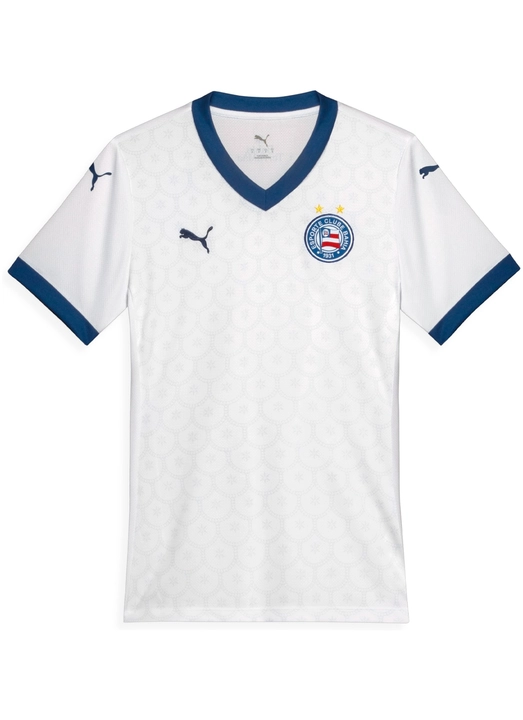 Camisa Torcedor 1 2025 Esporte Clube Bahia Puma Branca Masculina