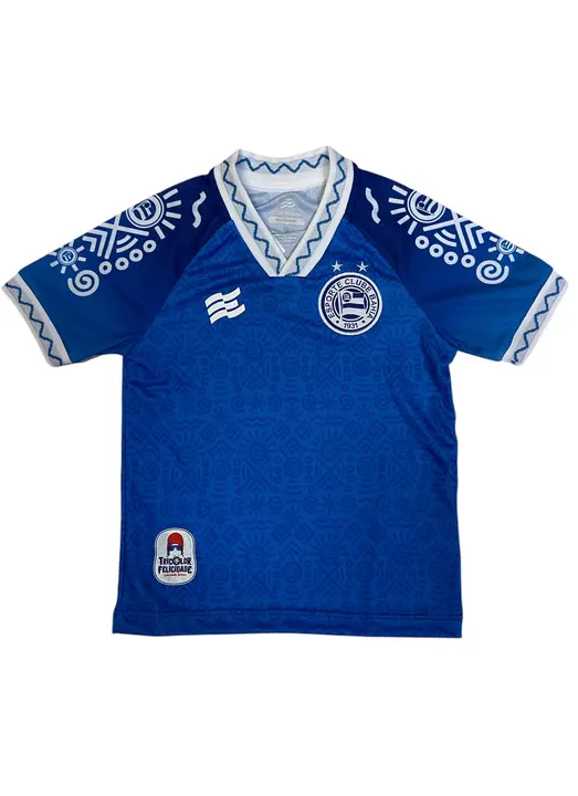 Camisa Novembro Negro Esporte Clube Bahia 2024 Infanto Juvenil Azul Royal