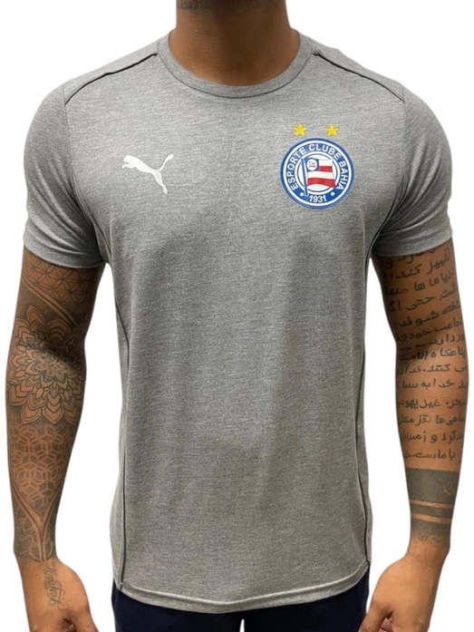 Camisa Casual 2025 Esporte Clube Bahia Puma Cinza