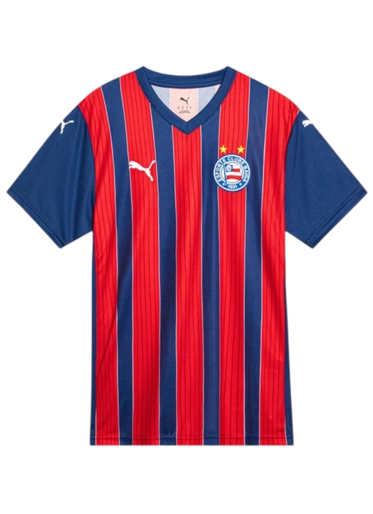 Camisa Estádio 2 2025 Bahia Puma Tricolor Masculina