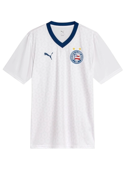 Camisa Estádio 1 2025 Bahia Puma Branca Masculina