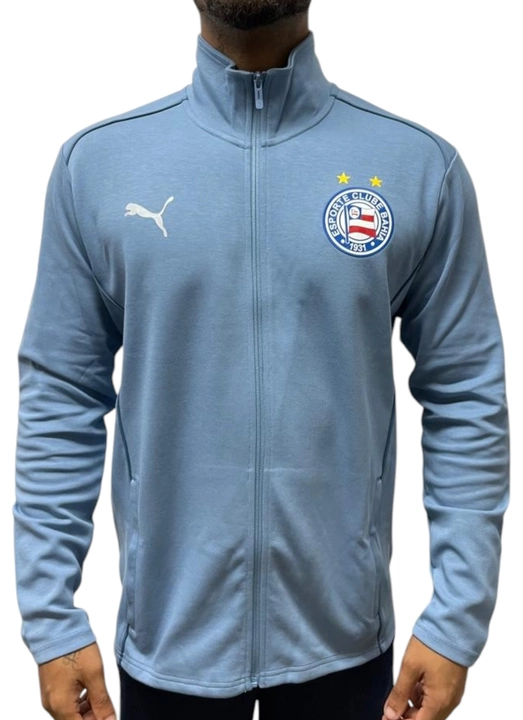 Agasalho Viagem Comissão Técnica 2025 Esporte Clube Bahia Puma Azul