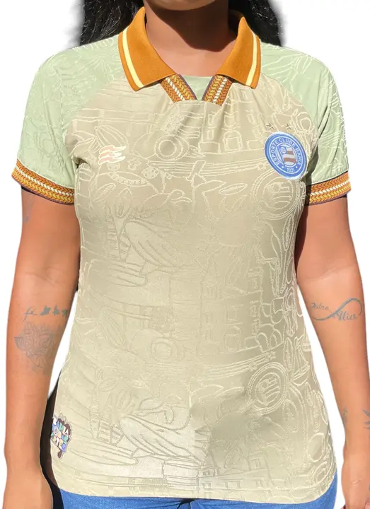 Camisa Todas as Artes Esporte Clube Bahia Feminina