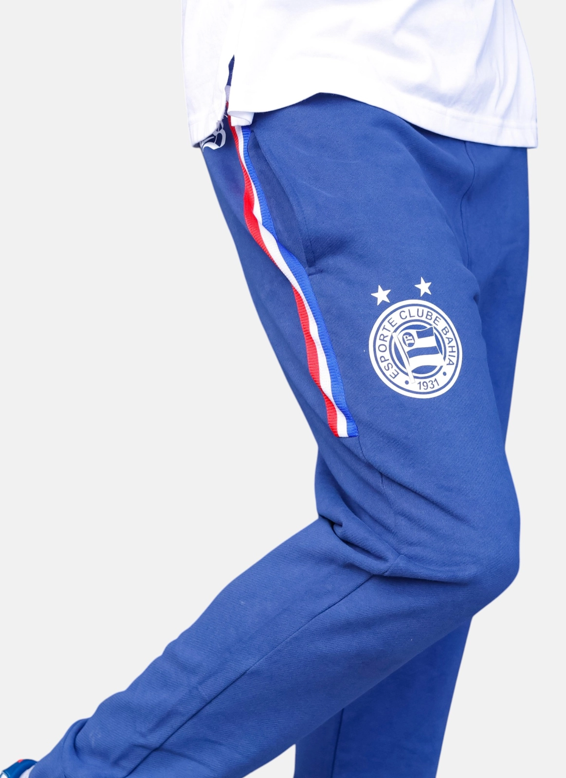 Calça Moleton Casual Frio Esporte Clube Bahia Masculino